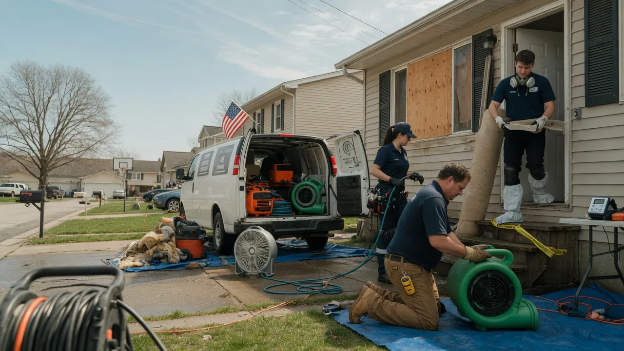 Water Damage Restoration in Franklin, AR near me